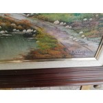 Средна картина масло на платно Испания - 3656 - КА42